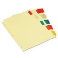 Universal Economical Insertable Tab Dividers, 5 Tab, Multicolor, Pk6 UNV21870